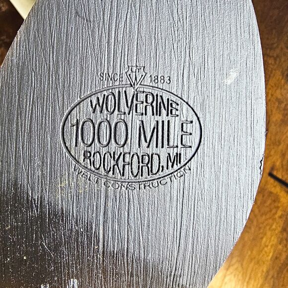 Wolverine 1000 Mile Heritage Darcy Women's Boots Cherry Red Leather Size 5.5B - Picture 8 of 14